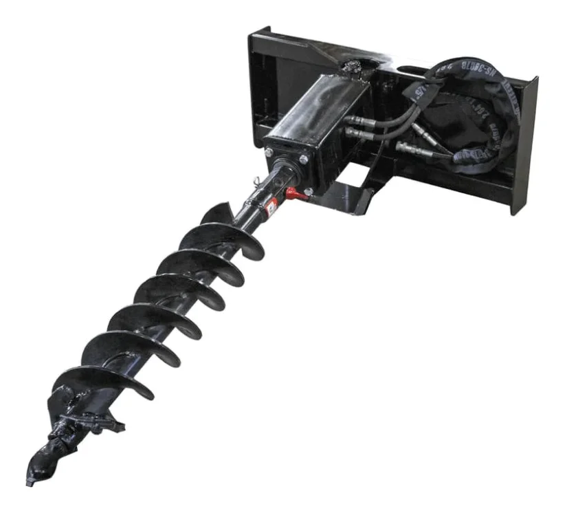 Bobcat hydraulic auger skid steer attachment for rent